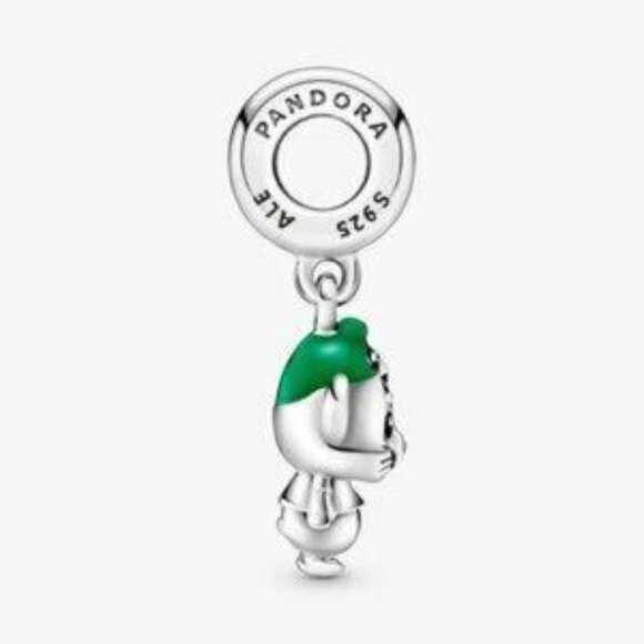 Pandora Mouse Charm with Green Hat - Picture 4 of 5